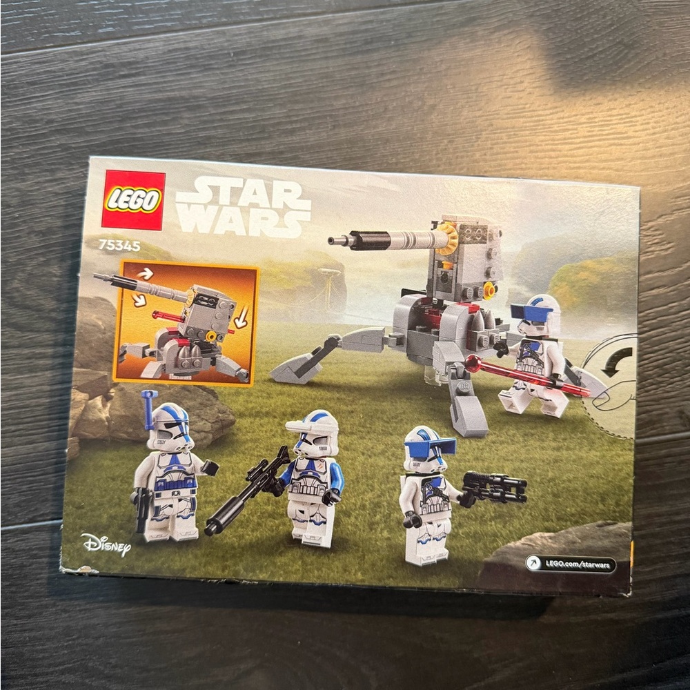 LEGO Star Wars 501st Clone Troopers Battle Pack 75345